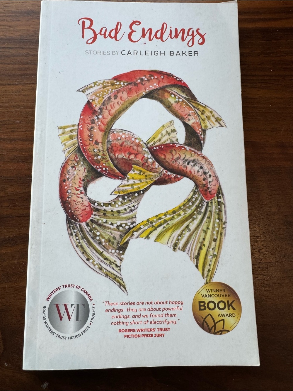 Bad Endings by Carleigh Baker new paperback